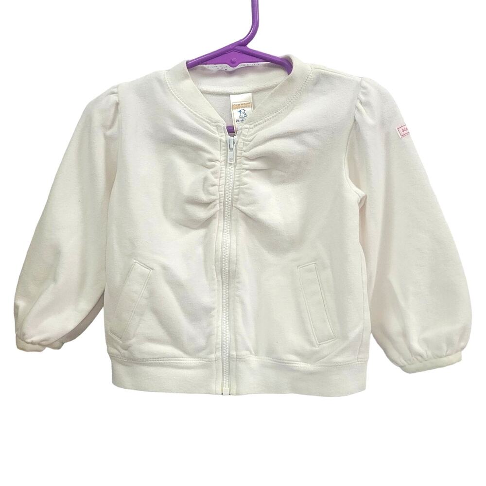 Old Navy White Infant Jacket Size 12-18‎ Months  New Without Tags!!!